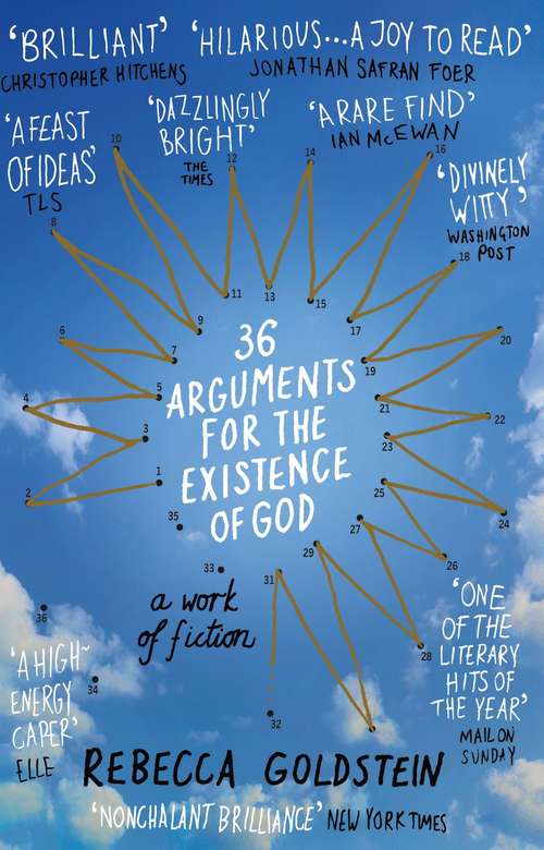 Book cover of 36 Arguments for the Existence of God: A Work of Fiction (Main) (Vintage Contemporaries Ser.)