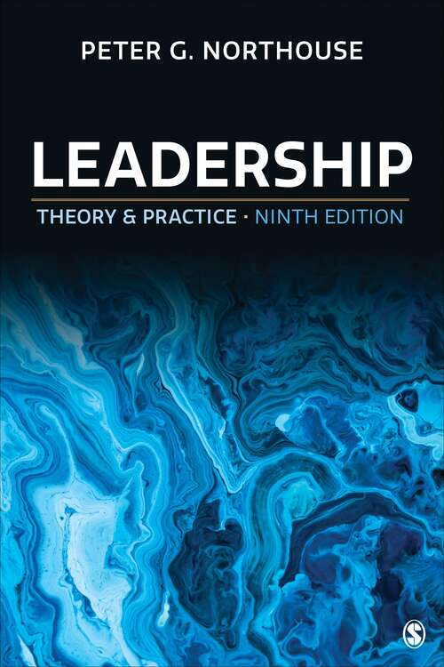 Book cover of Leadership: Theory And Practice (9)