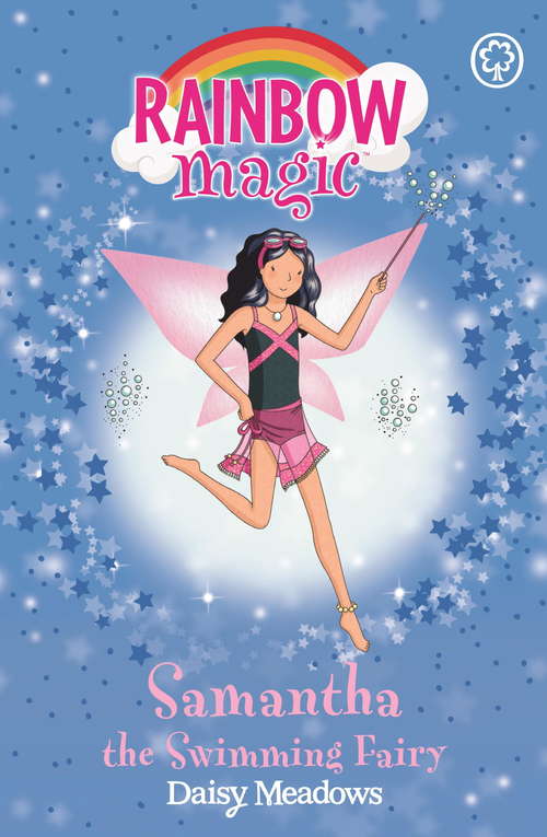 Book cover of Samantha the Swimming Fairy: The Sporty Fairies Book 5 (Rainbow Magic #5)