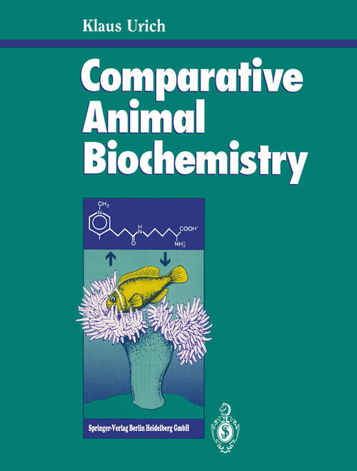 Book cover of Comparative Animal Biochemistry (1994)