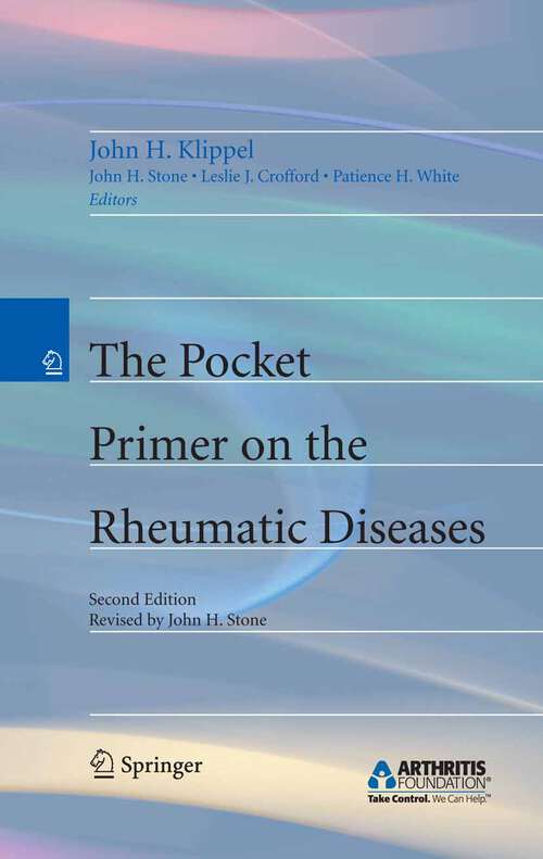 Book cover of Pocket Primer on the Rheumatic Diseases (2nd ed. 2010)