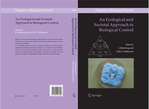 Book cover of An Ecological and Societal Approach to Biological Control (2006) (Progress in Biological Control #2)