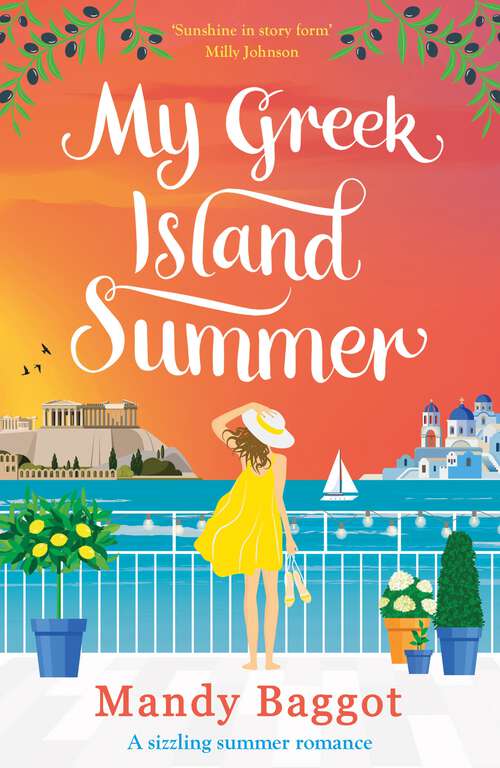 Book cover of My Greek Island Summer: A Laugh-out-loud Romantic Comedy