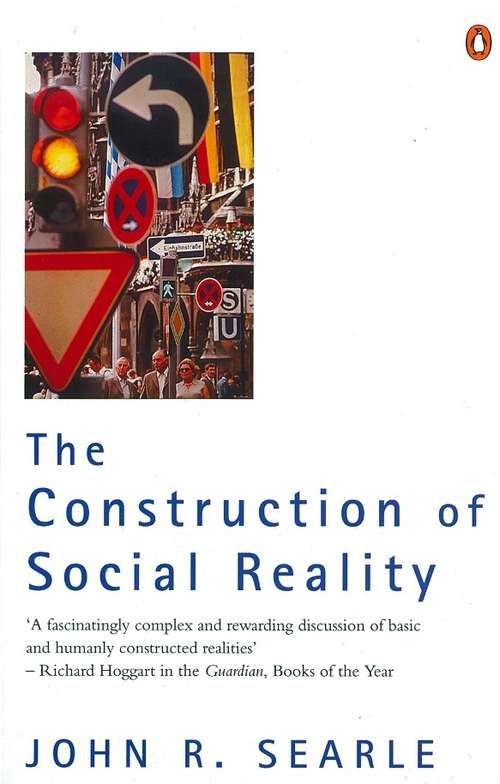 Book cover of The Construction of Social Reality