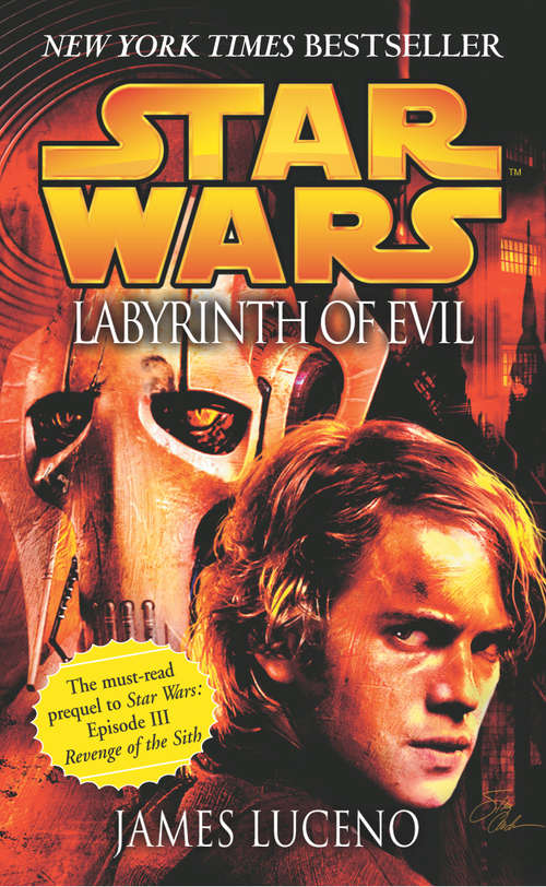 Book cover of Star Wars: Labyrinth Of Evil - Revenge Of The Sith Dark Lord - The Rise Of Darth Vader (Star Wars #51)