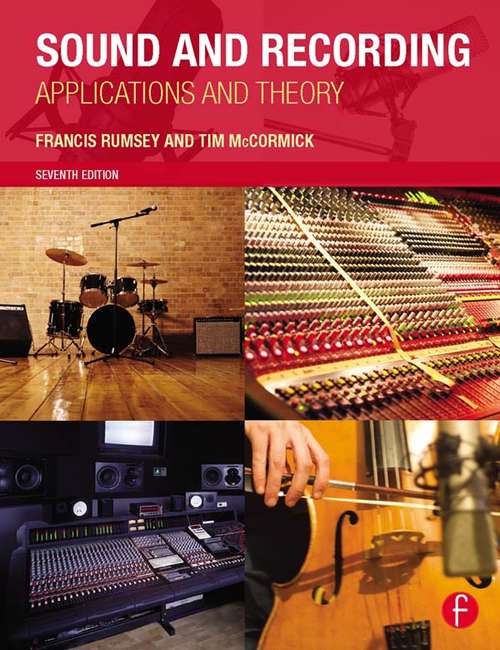 Book cover of Sound and Recording: Applications and Theory