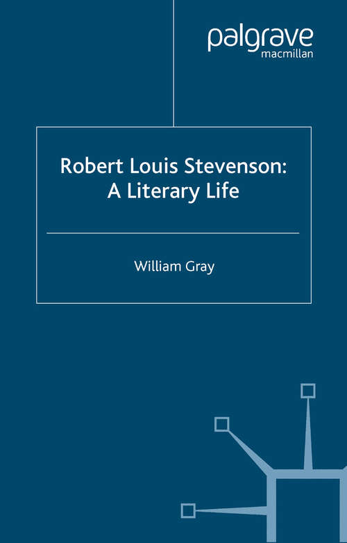 Book cover of Robert Louis Stevenson: A Literary Life (2004) (Literary Lives)