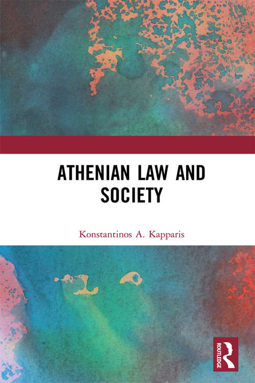 Book cover of Athenian Law and Society