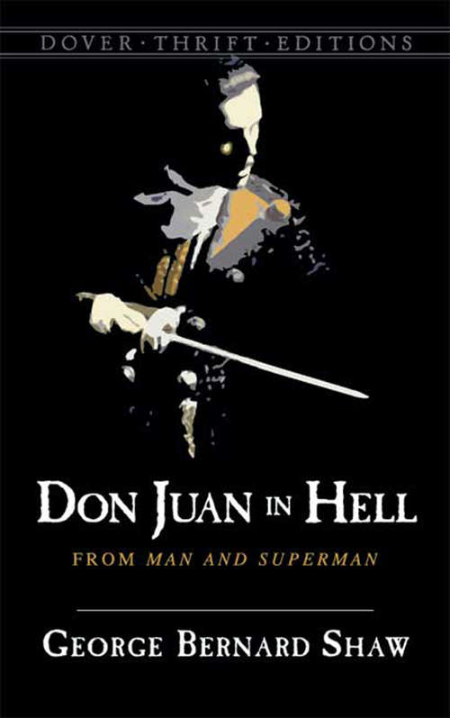 Book cover of Don Juan in Hell: From Man and Superman (Dover Thrift Editions)