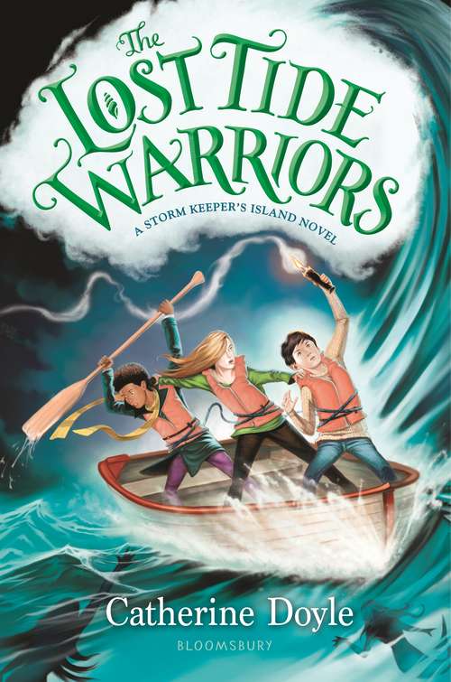 Book cover of The Lost Tide Warriors (The Storm Keeper's Island Series #2)