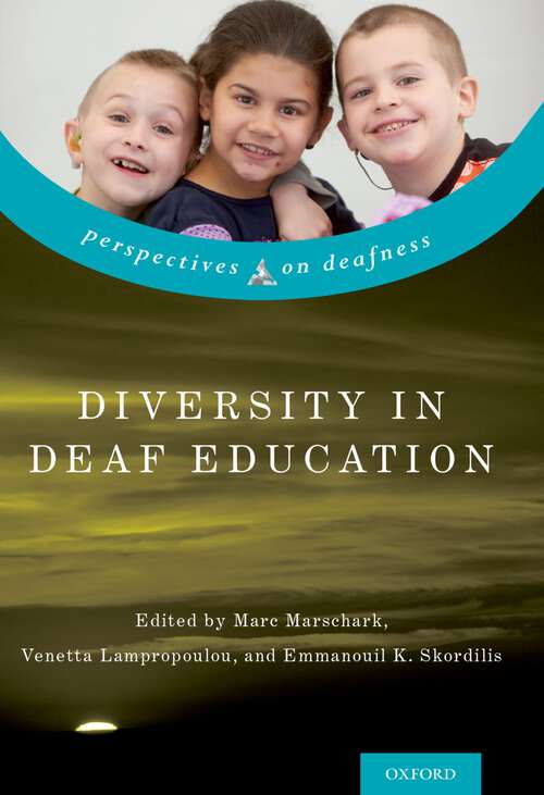 Book cover of Diversity in Deaf Education (Perspectives on Deafness)