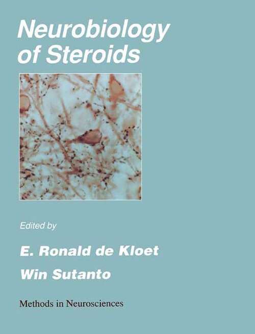 Book cover of Neurobiology of Steroids (ISSN: Volume 22)