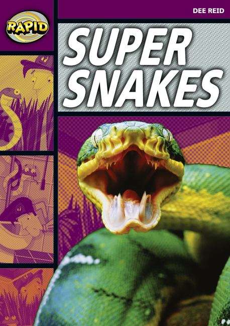 Book cover of Rapid, Series 1, Stage 1, Set A: Super Snakes