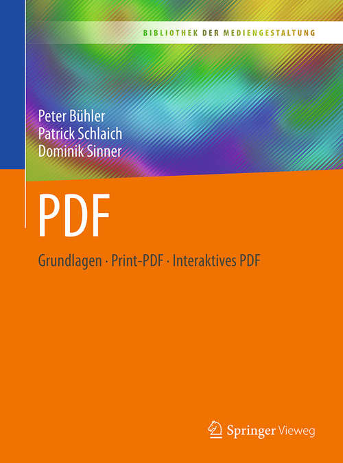 Book cover of PDF: Grundlagen – Print-PDF – Interaktives PDF (Bibliothek der Mediengestaltung)