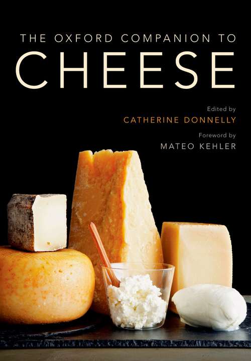 Book cover of The Oxford Companion to Cheese (Oxford Companions)
