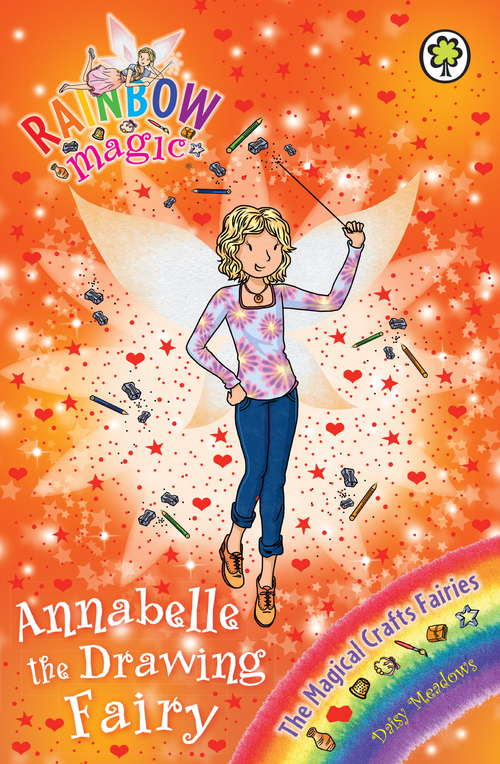 Book cover of Annabelle the Drawing Fairy: The Magical Crafts Fairies Book 2 (Rainbow Magic #2)