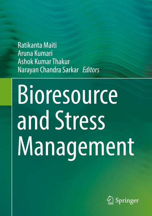 Book cover of Bioresource and Stress Management (1st ed. 2016)