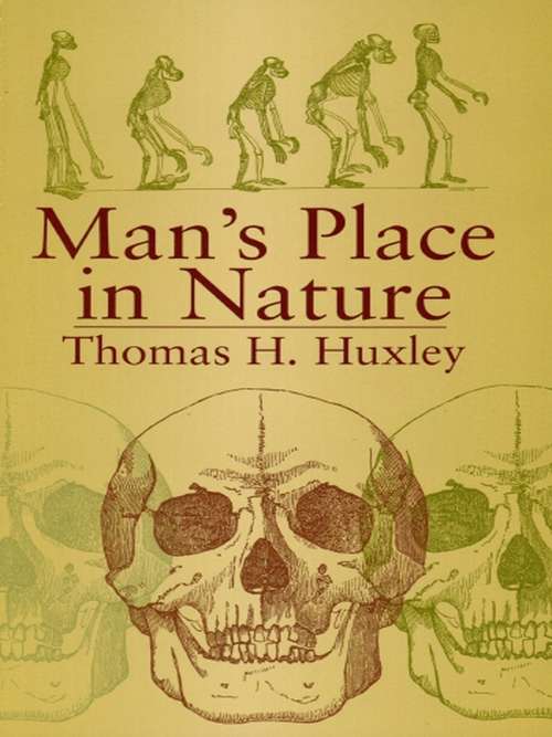 Book cover of Man's Place in Nature