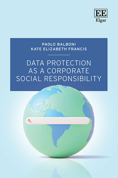 Book cover of Data Protection as a Corporate Social Responsibility
