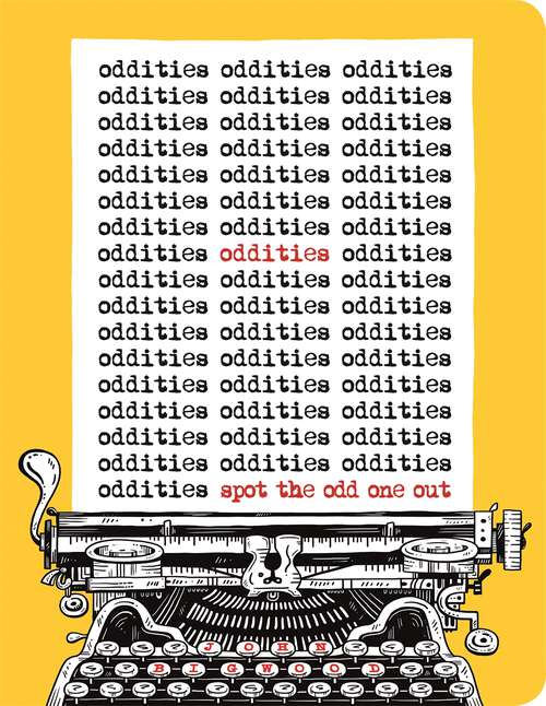 Book cover of Oddities: Spot the Odd One Out