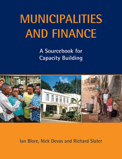 Book cover of Municipalities and Finance: A Sourcebook for Capacity Building
