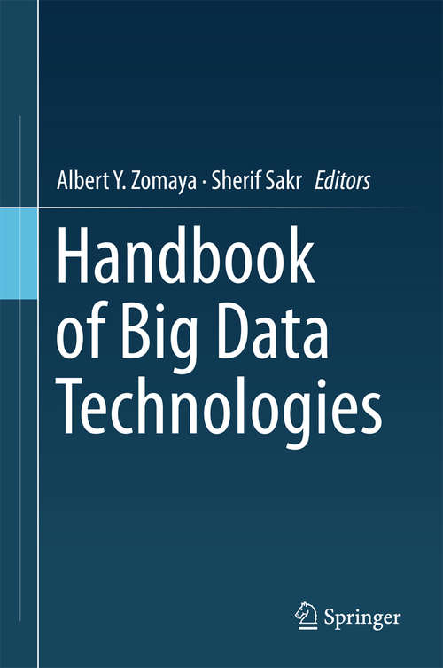 Book cover of Handbook of Big Data Technologies