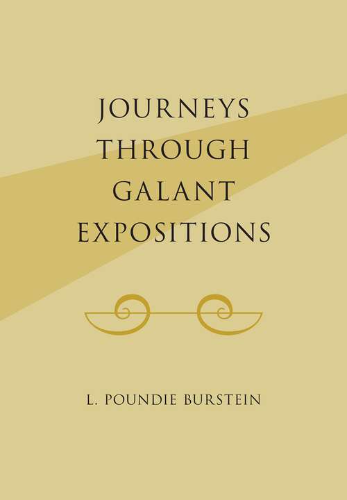 Book cover of Journeys Through Galant Expositions