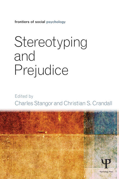 Book cover of Stereotyping and Prejudice: Key Readings (Frontiers of Social Psychology)