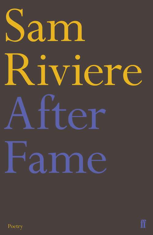 Book cover of After Fame: The Epigrams of Martial (Main)