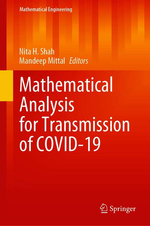Book cover of Mathematical Analysis for Transmission of COVID-19 (1st ed. 2021) (Mathematical Engineering)