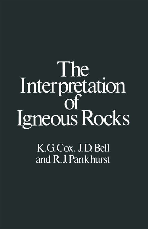 Book cover of The Interpretation of Igneous Rocks (1979)