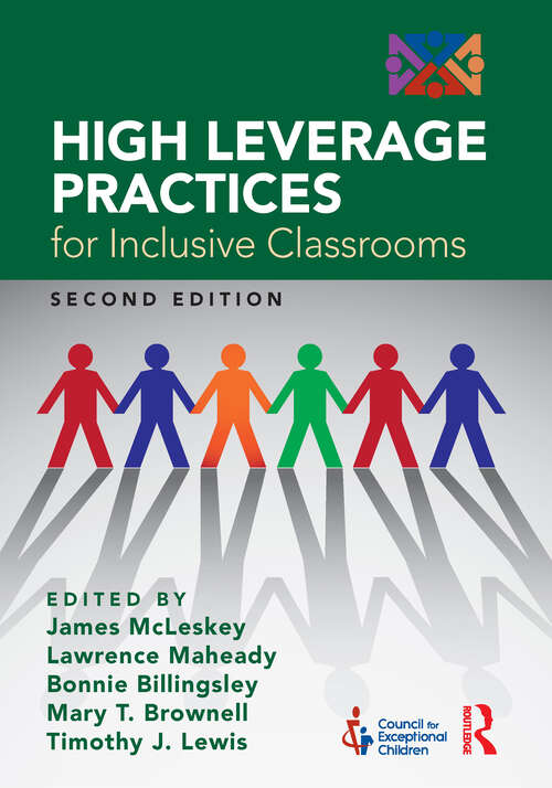 Book cover of High Leverage Practices for Inclusive Classrooms (2)