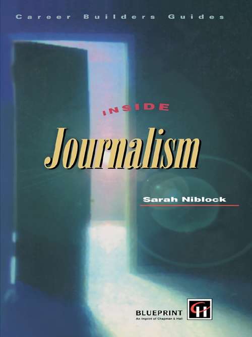 Book cover of Inside Journalism