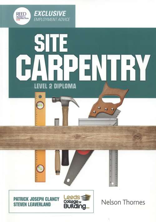 Book cover of Site Carpentry: Level 2 Diploma (PDF)