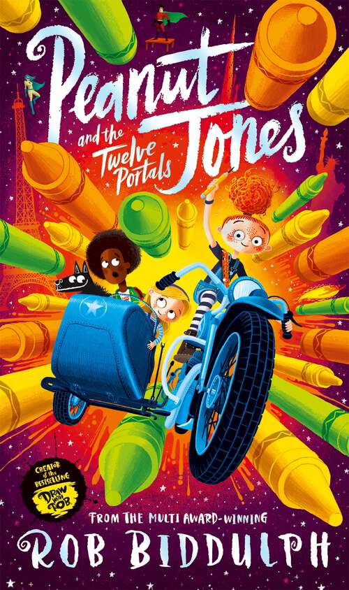 Book cover of Peanut Jones and the Twelve Portals (Peanut Jones #2)
