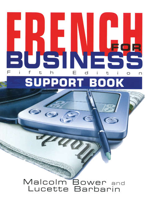 Book cover of French for Business: Students Book, 5th Edition (5)