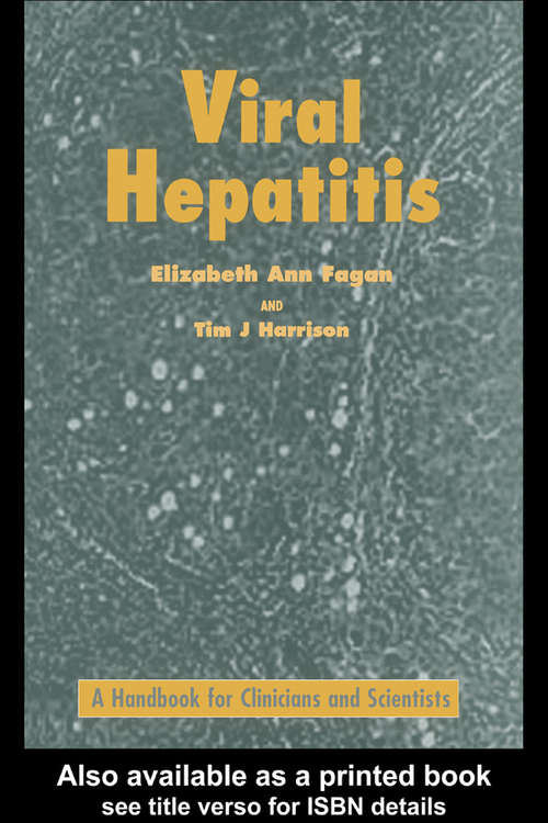 Book cover of Viral Hepatitis
