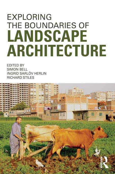 Book cover of Exploring the Boundaries of Landscape Architecture