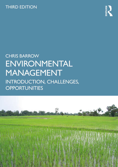 Book cover of Environmental Management: Introduction, Challenges, Opportunities