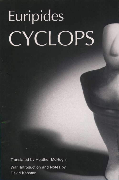 Book cover of Cyclops (Greek Tragedy in New Translations)