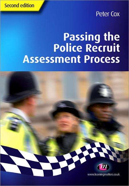 Book cover of Passing the Police Recruit Assessment Process