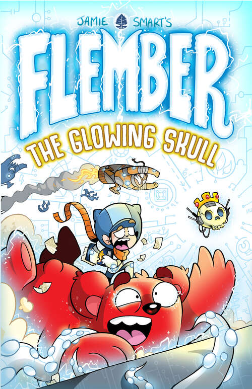 Book cover of Flember: The Glowing Skull (Flember #3)