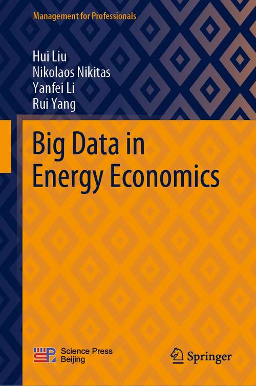 Book cover of Big Data in Energy Economics (1st ed. 2022) (Management for Professionals)