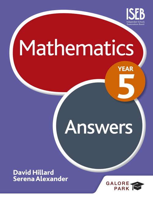 Book cover of Mathematics Year 5 Answers (GP)