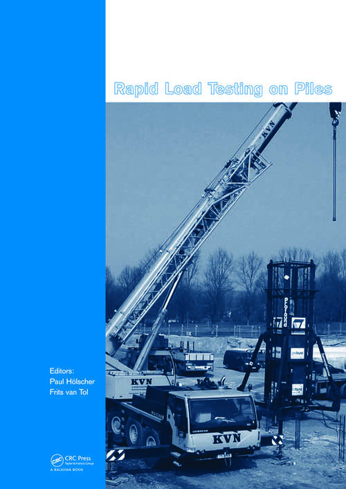 Book cover of Rapid Load Testing on Piles