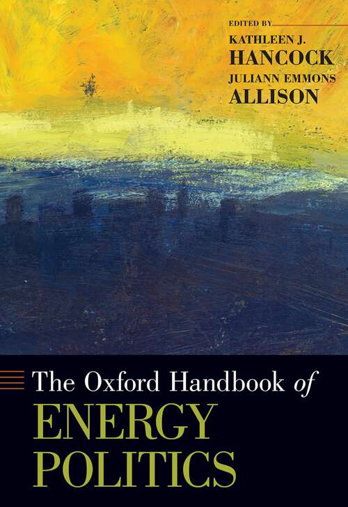 Book cover of The Oxford Handbook of Energy Politics (Oxford Handbooks)
