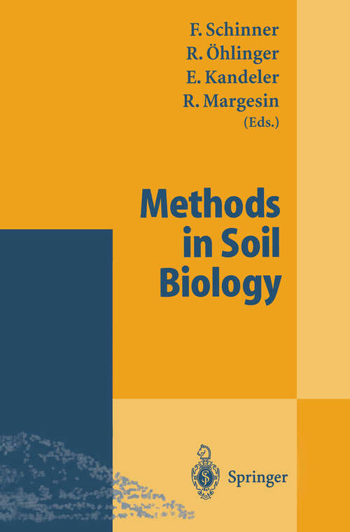 Book cover of Methods in Soil Biology (1996)