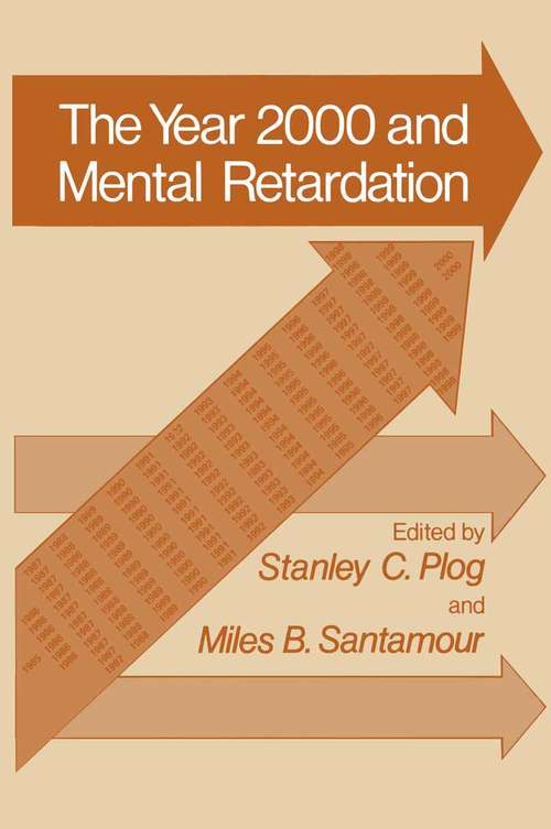 Book cover of Year 2000 and Mental Retardation (1980) (Current Topics in Mental Health)