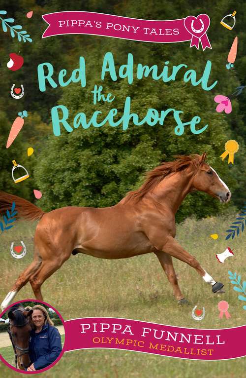 Book cover of Red Admiral the Racehorse (Pippa's Pony Tales)
