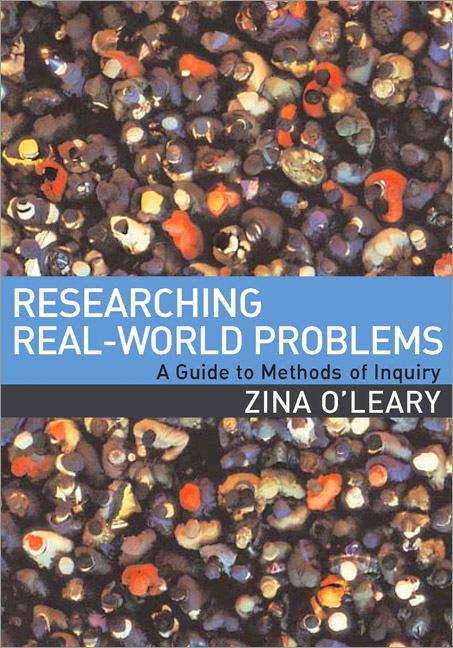 Book cover of Researching Real-World Problems: a Guide to Methods of Inquiry (PDF)